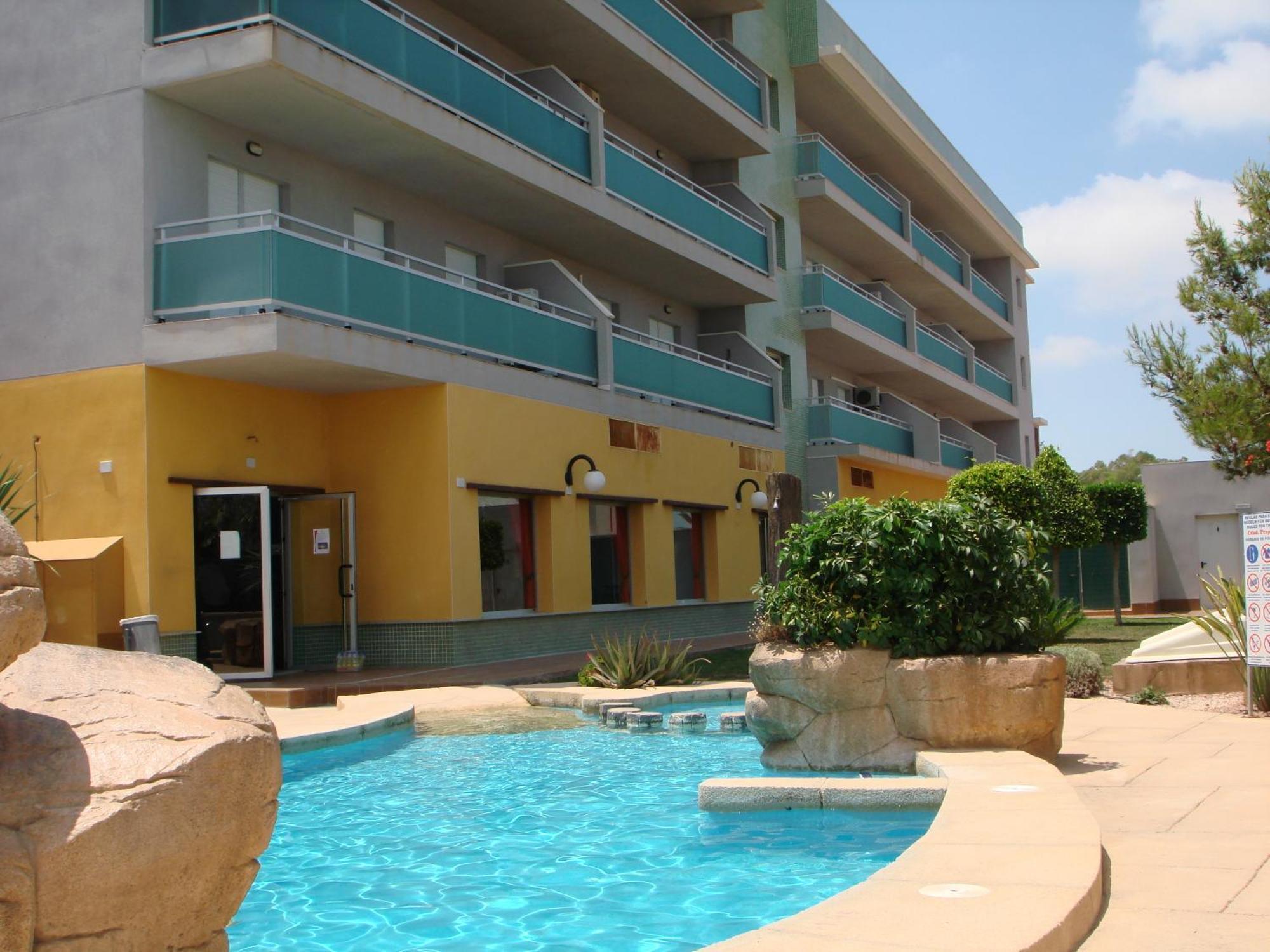 Reception La Rotonda Aparthotel Orihuela Dış mekan fotoğraf