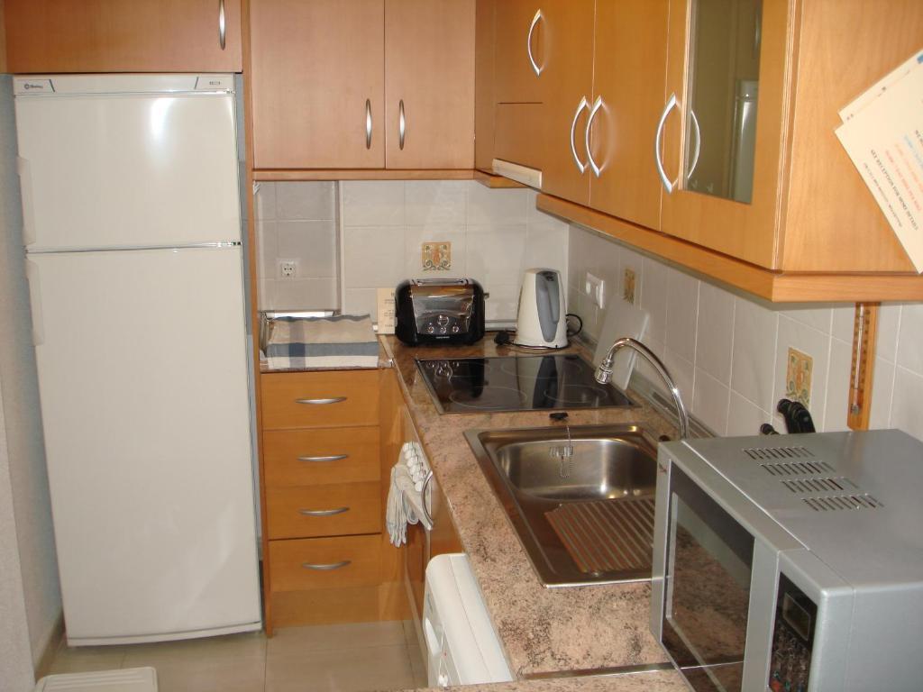 Reception La Rotonda Aparthotel Orihuela Oda fotoğraf